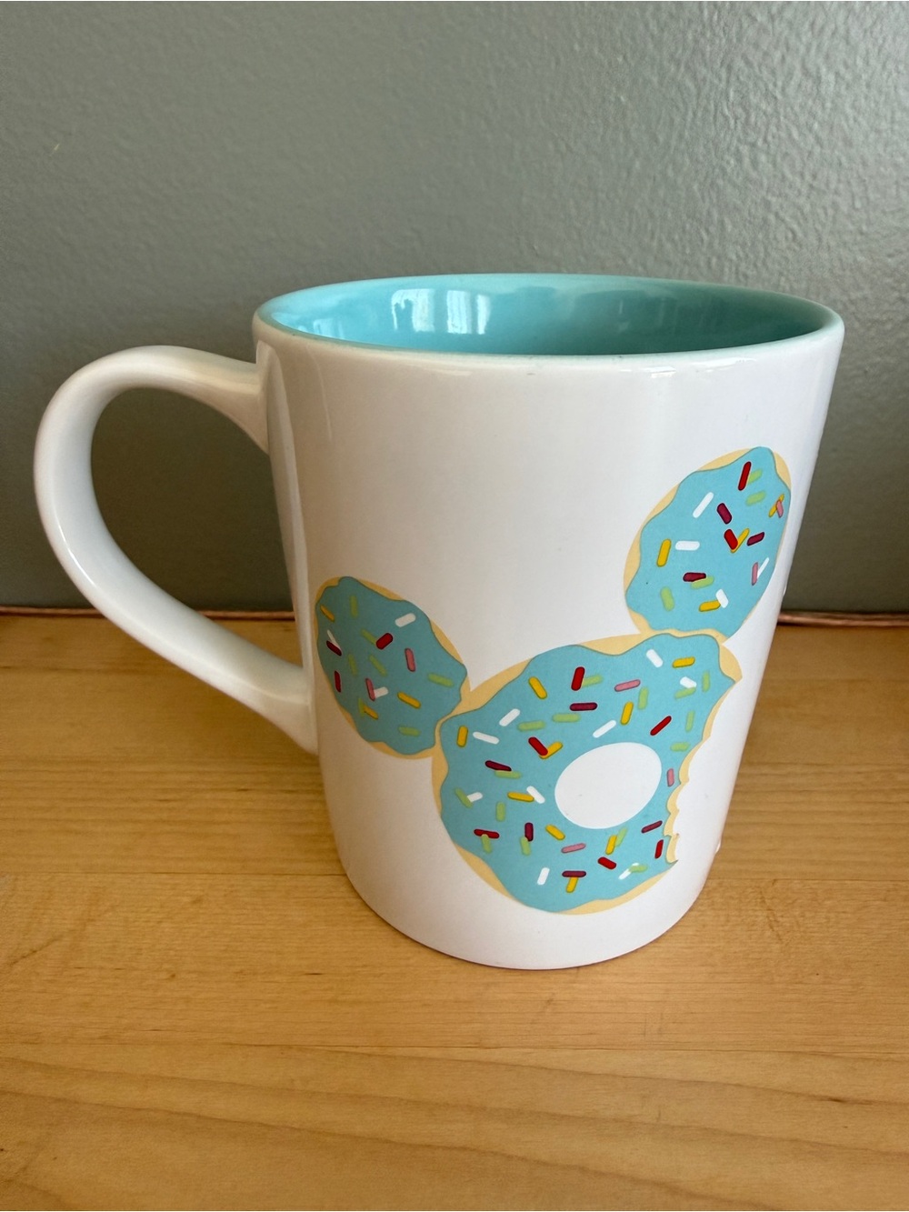 Disney “I Run on Disney and Caffeine” Mug | Mickey Donut Coffee Cup